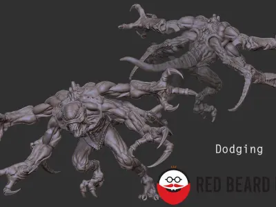 Xenoteras Ripper v2 3D print model