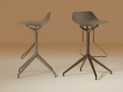 Klera Stool S 3D model