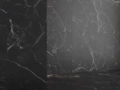 Black Marble Nero Marquina Porcelain Tile 30 Texture