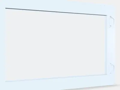 GLASSVIK Glass by 9 Low-poly 3D model