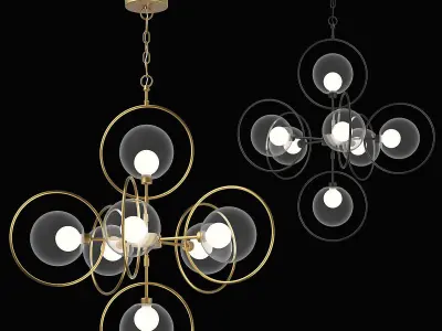 74507x Alfa Lightstar Chandelier 3D model
