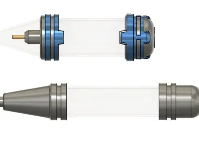 SUPER SOLDIER SERUM VIAL 3D print model