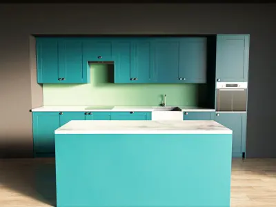 22-Kitchen10 matte 2 3D model