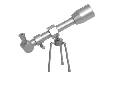 Classic Astronomical Telescope 3D print model