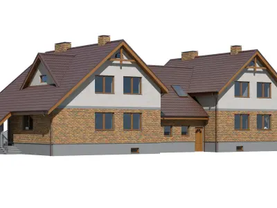 Cottage 018 3D model