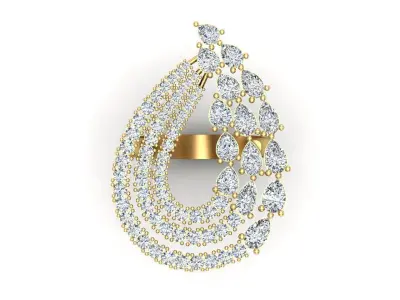 Jewelry ring 425 3D print model