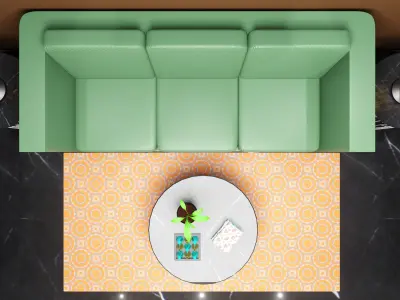 mini home theater for small home Low-poly 3D model