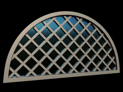 30 Door Arch Head Base Mesh Vol 2 Low-poly 3D model