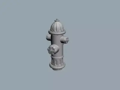 Fire Hydrant 3D model