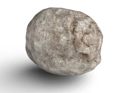 Rock  Model 08 Low-poly 3D model