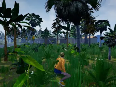 Borneo Island prototype v2 Free low-poly 3D model