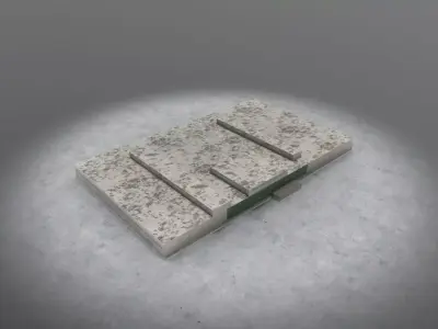 EDDH Storage 4 Low-poly 3D model