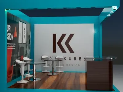 Exhibition Stall  3D model