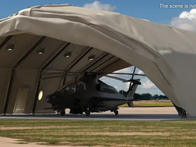  Portable Air Shelter with Combat Chopper 