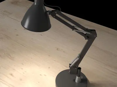 Desk Lamp 3D model 20