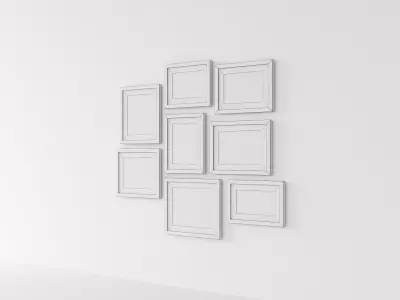 Picture Frames Sketch 3D model