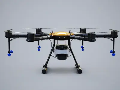  Agricultural Drone - Farming UAV Sprayer for Crop Dusting Precision Agriculture 