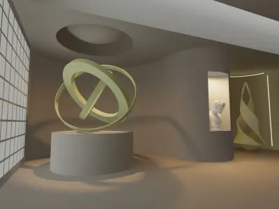 interior room 3D model