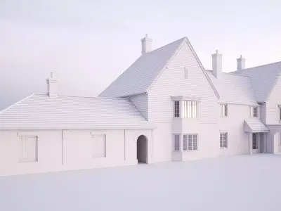 British House Bosc Club 3D model