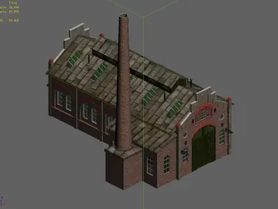 Heterogeneous - Building - Building 20 3D model