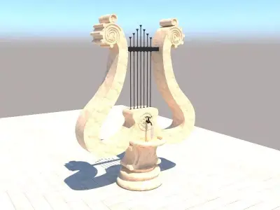 Drinking fountain Free 3D model