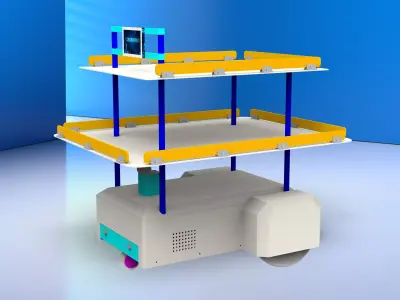 Tech Covid Robot 3D model
