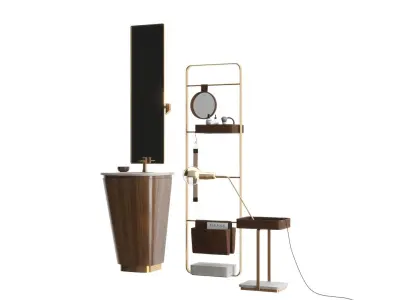 SUEDE wahsbasin By Cerasa 3D model