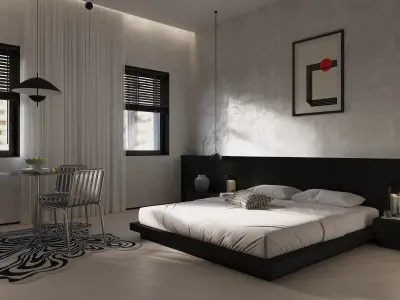 bedroom 3D model