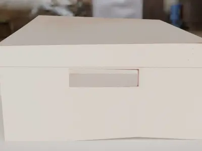 Cardboard Box Free low-poly 3D model