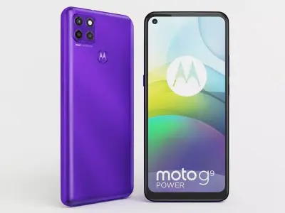 Motorola Moto G9 Power Green 3D model