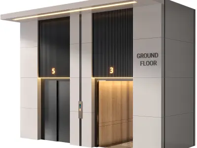 ELEVATOR NO11 A 3D model