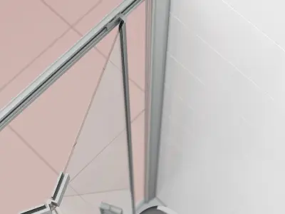 Shower doors Ravak BLIX 3D model