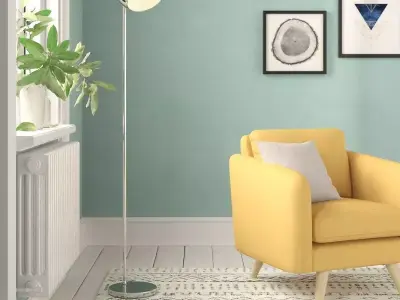 Reading Floor Lamp 3D model