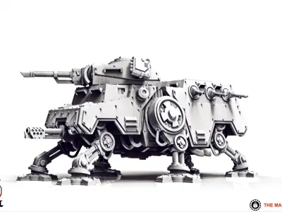 Valour Korps - Transport Walker 3D print model