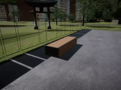 Game Ready Grind Box LowPoly Free low-poly 3D model