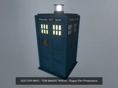 DOCTOR WHO - TARDIS BUNDLE by RogueFilmProductions 3D Model Pack