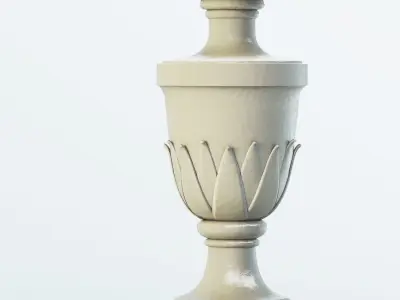 Classical Table Lamp 3D model