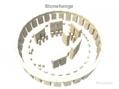 Stone Henge 3D model