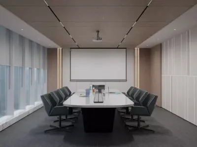 Modern Office 3D model shop