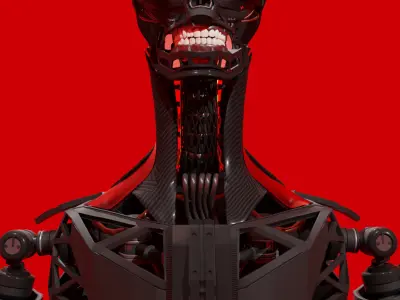 Sci Fi - Character 01 - Bust 3D  3D model