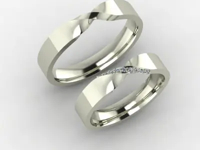 jewelry rings 3D model