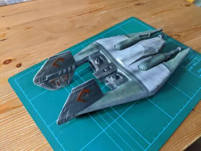 Babylon 5 Narn Frazi Fighter 3D print model