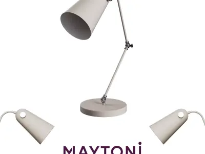 Table lamp Novara MOD611-TL-01-GR Maytoni Modern Free 3D model