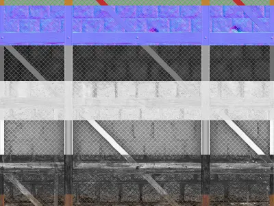 Old wood metall walll Texture