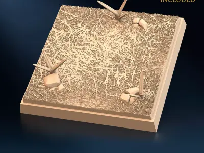 Panda Sentinel of the Golden Echo C 3D print model