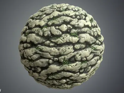 Stylized Rock Vol 27 - Hand Painted Texture Texture