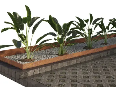 Perpendicular parking 3D model