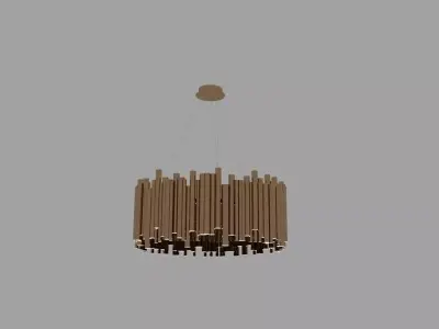 Ceiling lamp 3D model 12