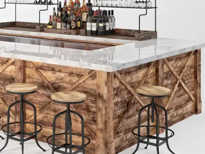 Loft Bar Collection 5 3D model