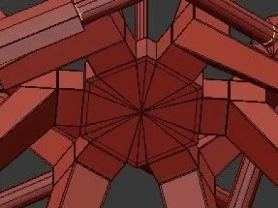 Untitled astral agnes chandelier 3D model